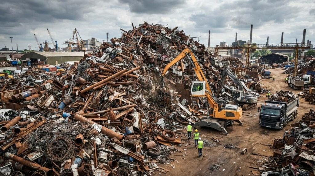 How to Enter the Scrap Industry Without Buying Trucks or Machinery